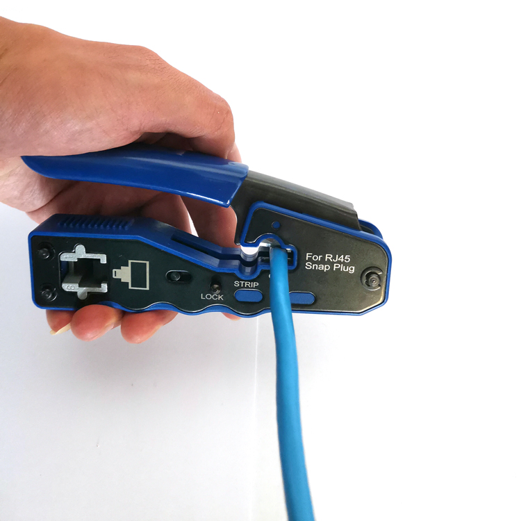 High Quality Cat5e CAT6 Cat7 Ez Tools Set RJ45 Crimp Tool with Ratchet