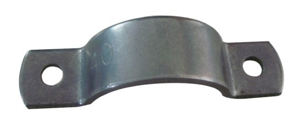 Пружинная металлическая клипса для труб