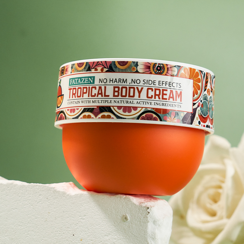 Exfoliate Smooth Restore Skin Elasticity Moisturizer Non Greasy Fruit Orange Body Cream