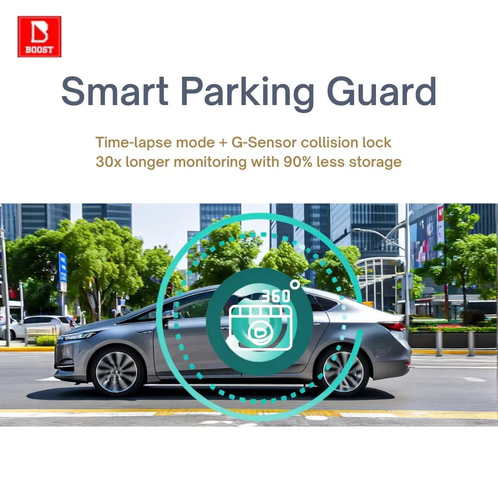 Видеорегистратор Dual Lens 1K с ночным видением и Wi-Fi