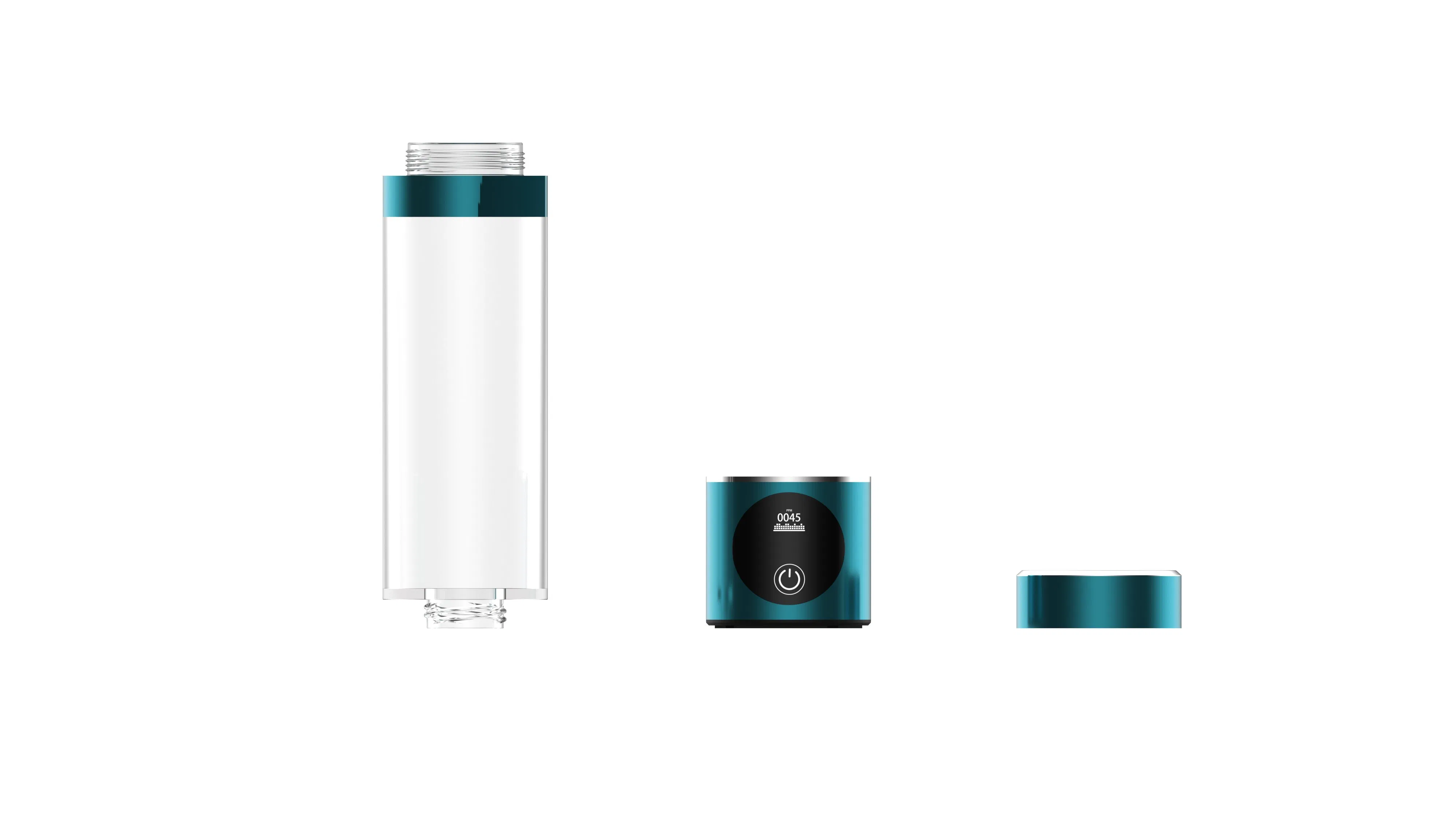 Alkaline Hydrogen Ion Water Ionizer Machine 3000ppb Hydrogen Water Bottle