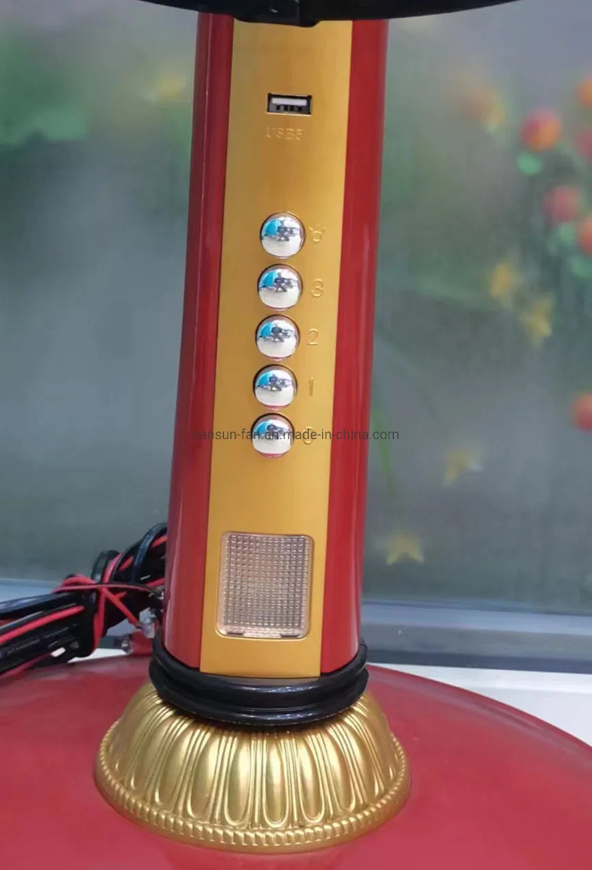 Hotsell 12V AC/DC Table 16inch Rechargeable Portable USB Charger Standing Fan