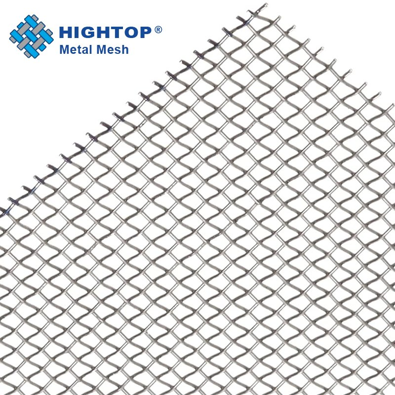 0.3mm-2mm Thickness Aluminum Alloy Woven Wire Mesh for Window Curtain