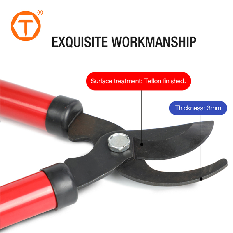 Tree Trimmer Tool Branch Cutter Lopping Shears Pruner Garden Pruning Bypass Lopper with Sharp Steel Blade