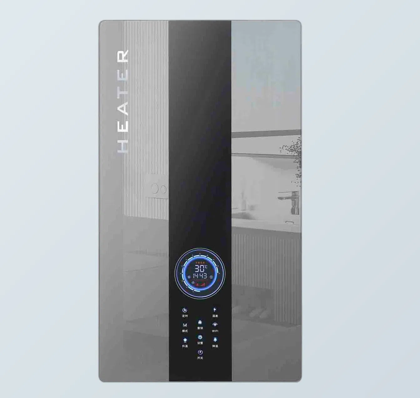 Open-Type 25kw Electric Water Heater with Wired Control System