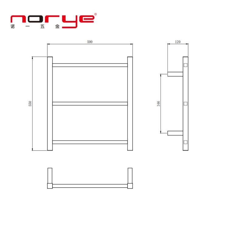 Электрический полотенцесушитель для ванной и сауны