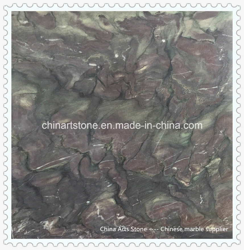 Chinese Cipollino Ondulato Blue Marble Slab for Tiles