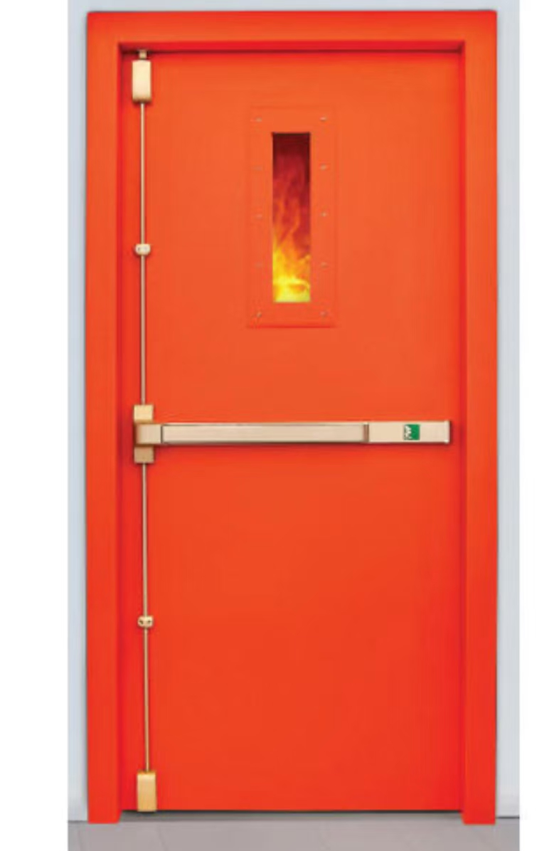 Industrial Heavy-Duty Fireproof Exit Door for Safety Compliance
