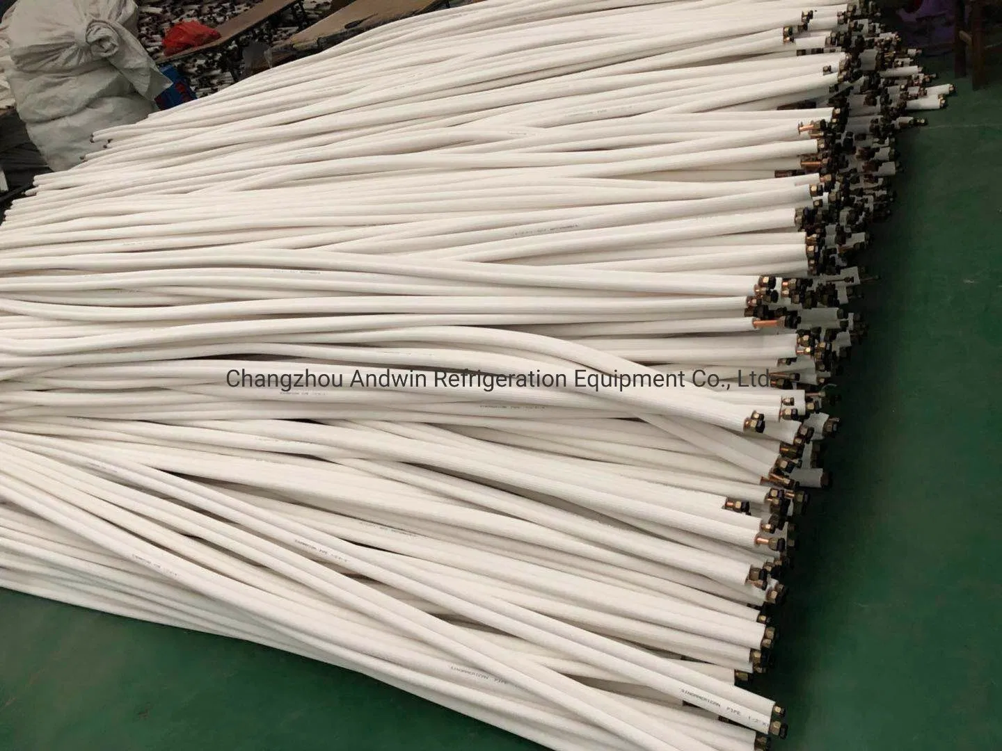Three Layer Insulation 3/8"+3/4" Copper/Aluminum Tube Pair Coil with Insulation and Nuts for Air Conditioner