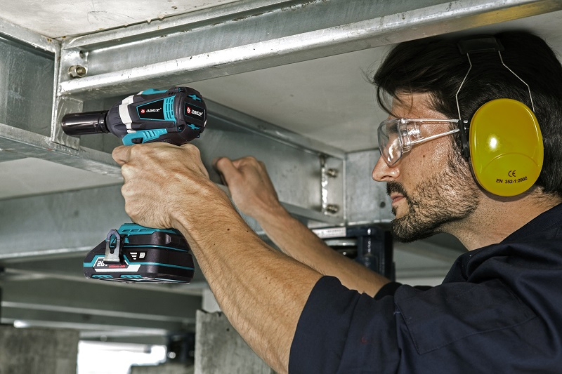 Cordless Power Tool Liangye 20V Brushless Cordless Impact Gun