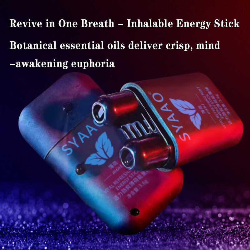 Essential Oil Natural Aromatherapy Inhaler for Easy Breathing