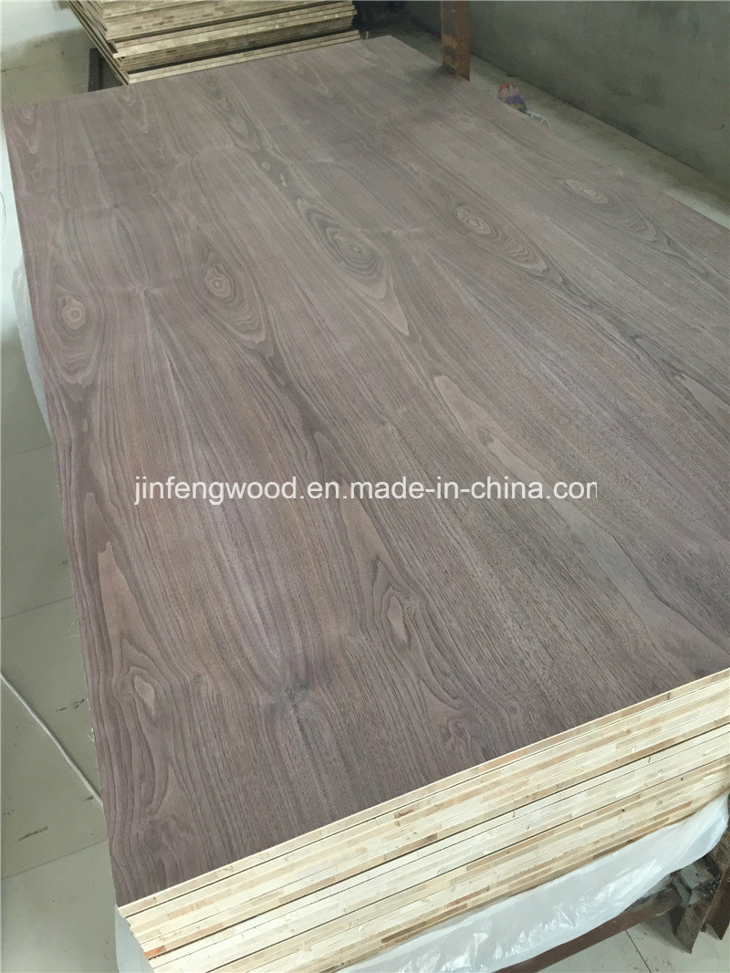 Natural Black Walnut Veneer MDF/ Blockboard