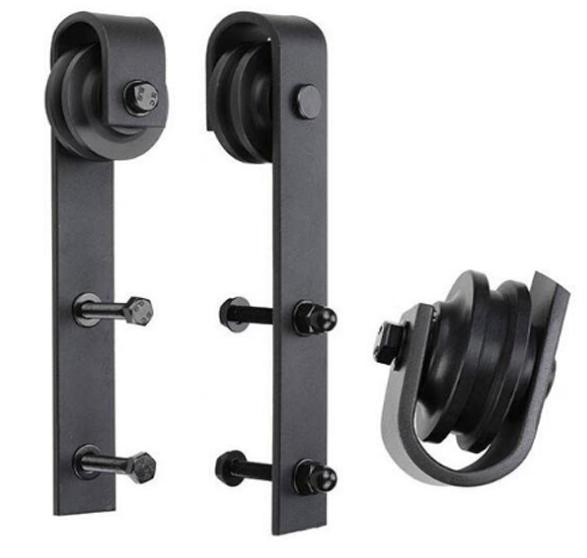 Sliding Barn Door with Good Quality Hardware Door Fittings for Wooden Doors