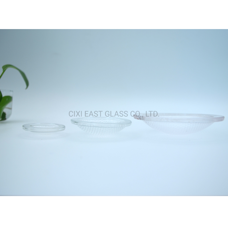 Pressed Glass Lamp Shade for Outdoor Lighting