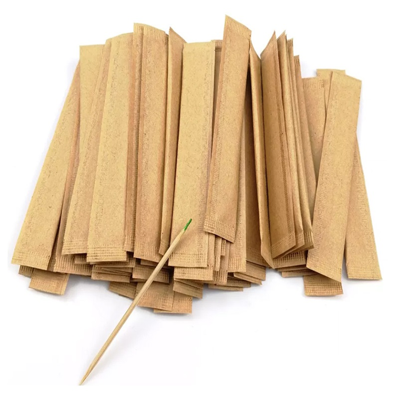 Hollow Design Bamboo Toothpicks Lightweight Eco-Friendly Biodegradable
