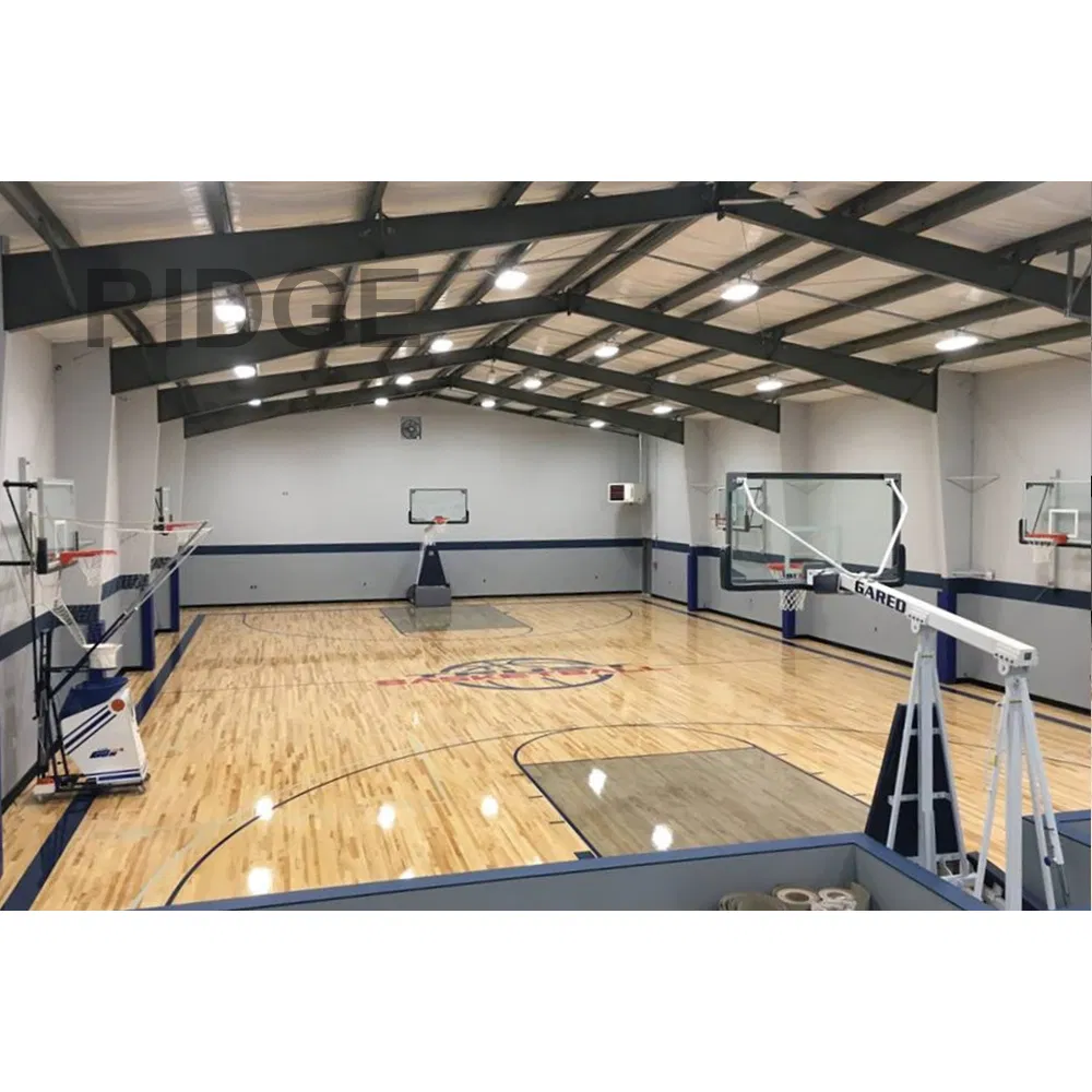 Prefabricated Strong Wind Resistant Frame Structure Basketball Stadium Roof