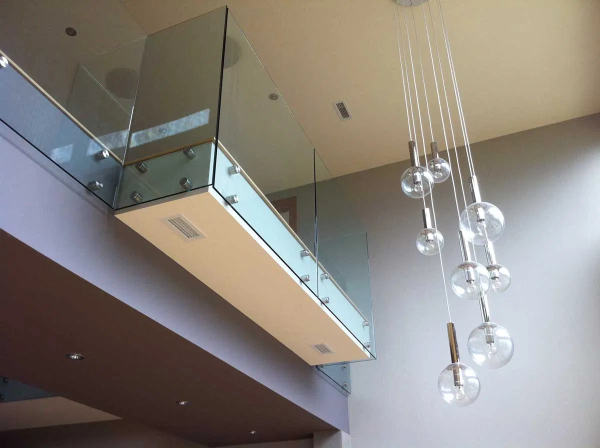 Customized Stainless Steel Glass Standoff Frameless Glass Railing for Balcony