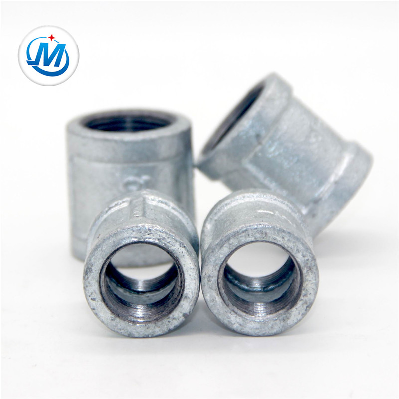 NPT Thread Equal Female 3/4"Size Malleable Iron Gas Connection Pipe Fitting Coupling
