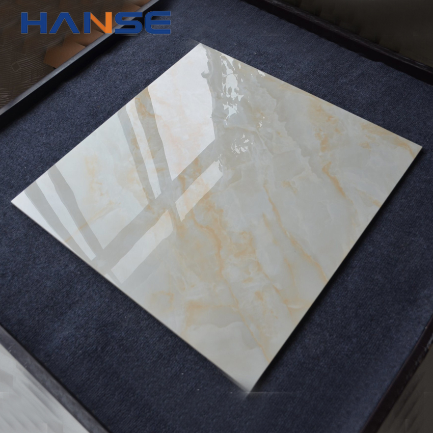 Mediterranean Style Villa Indoor Floor Glazed Polished Porcelain Tile