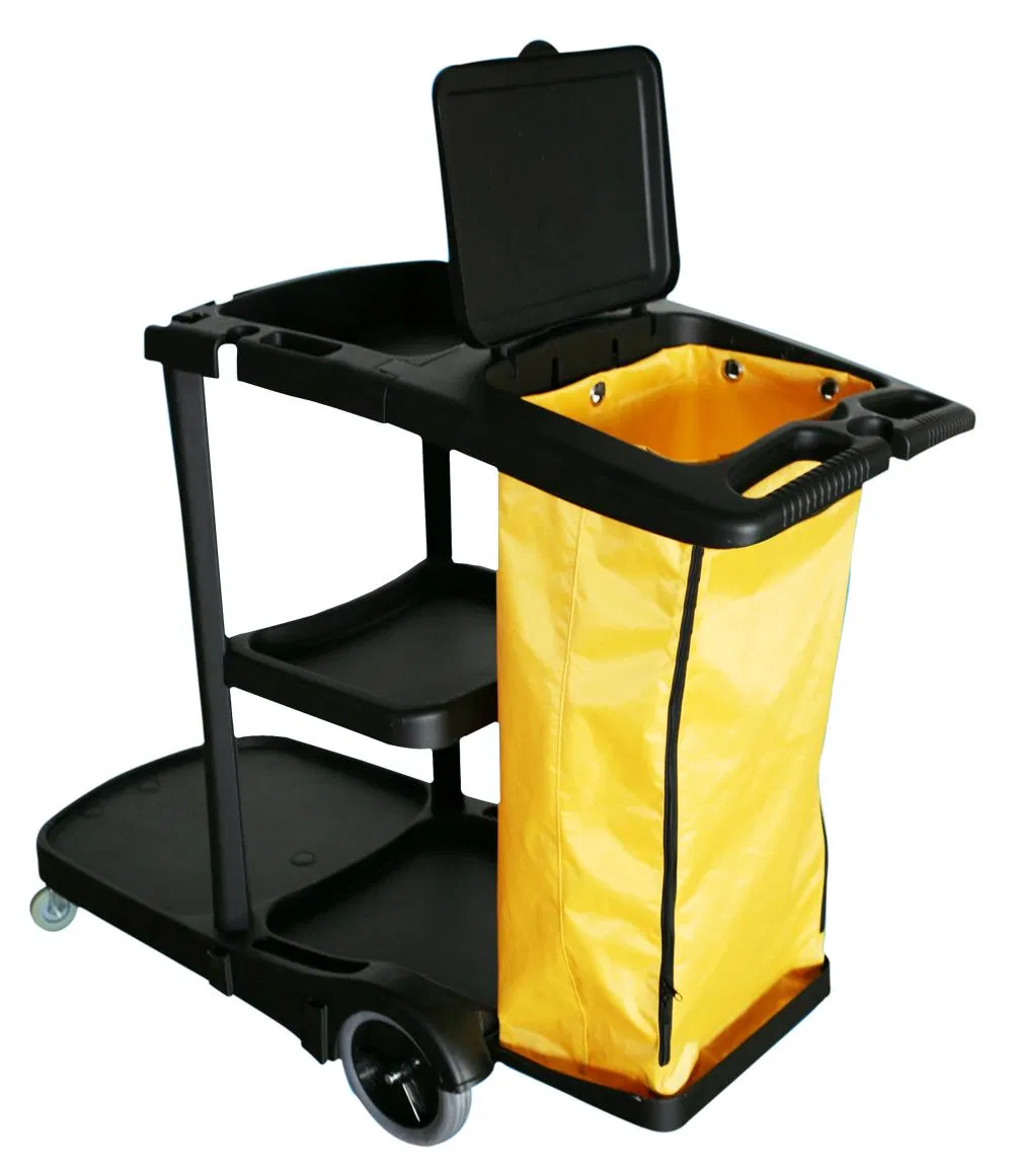 Cleaning Cart Cleaning Trolley Plastic Cleaning Cart