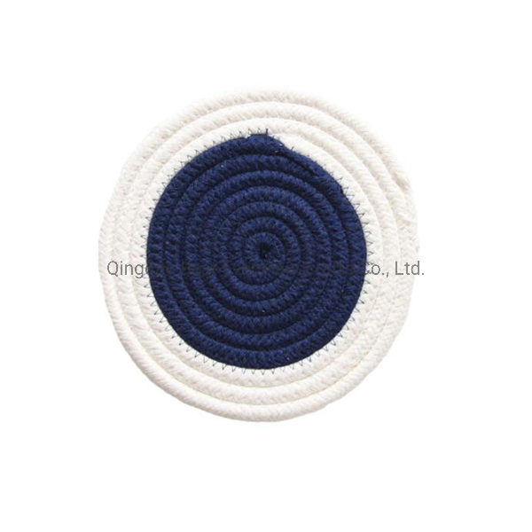 Indoor & Outdoor Round Cotton Placemat, Perfect for Fall, Dinner Parties, Bbqs
