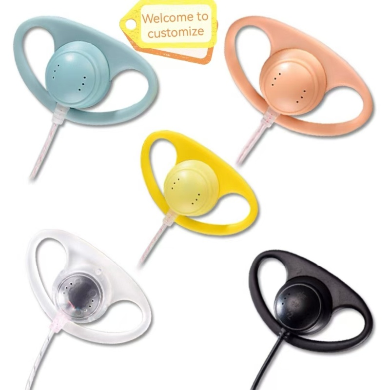 Disposable Mono Earphones 3.5mm Wired for Tour Guide