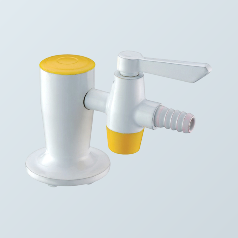 Лабораторный газовый кран многофункциональный, латунь