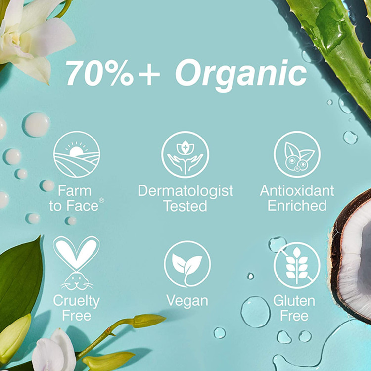 Advanced Vegan Face Moisturizer with Sunscreen for All Skin Types