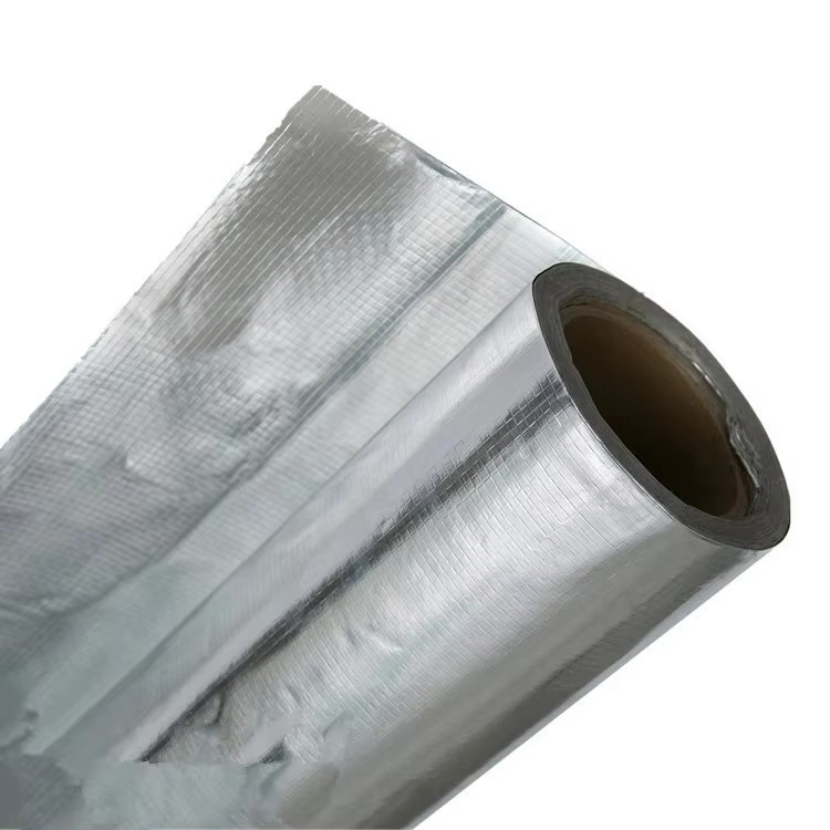 Aluminum Foil Coated Woven Fabric Roofing/ Duct Vapor Barrier/ Heat Resistance Insulation