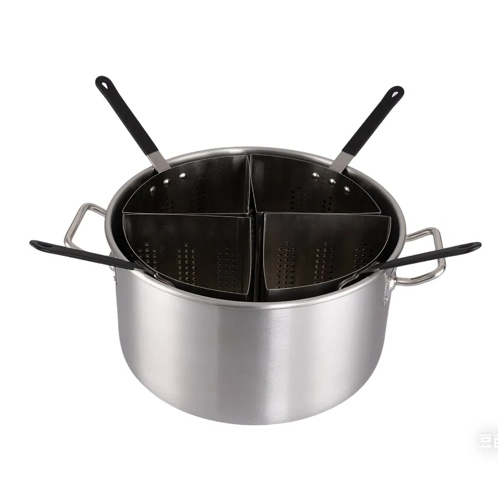 Stainless Steel Perforated Pasta Basket Kitchen Tools Pasta Pots Strainer Colanders & Strainers