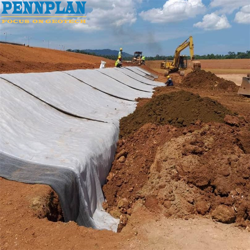 Waterproof Bentonite Blanket Mat Geosynthetic Clay Liner Gcl