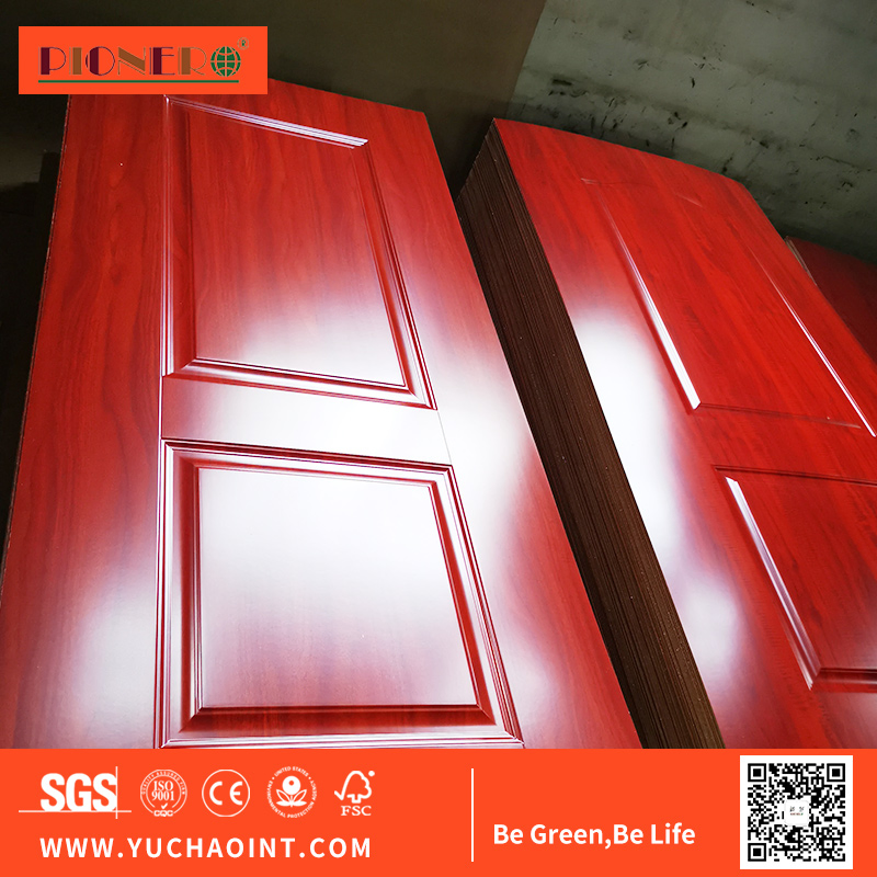 Automotive Paint New Decoration HDF White Primer Molded Door Skin