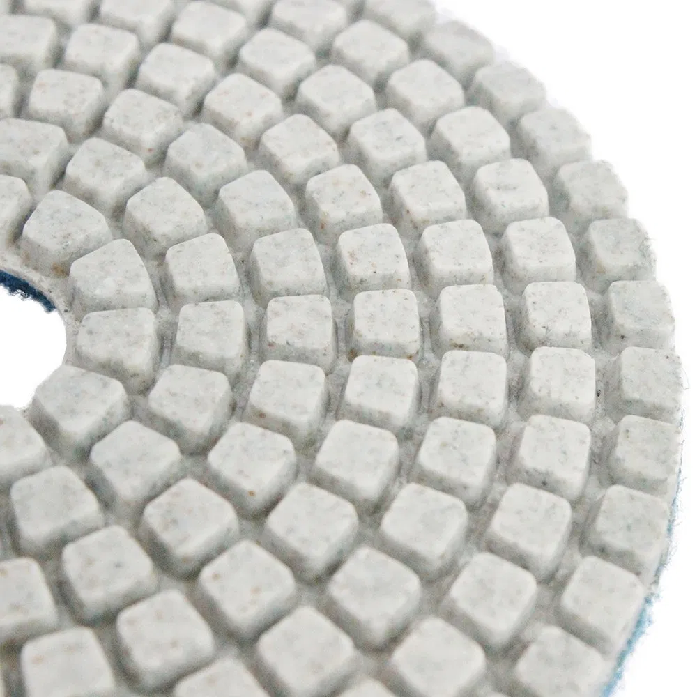 Wet Use Diamond Flexible Polishing Pad with Water
