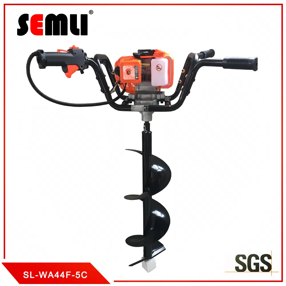 2-Stroke 49cc Earth Auger Earth Drill Ground Driller Earth Borer Post Hole Digger Ahoyador High Quality Economy Price