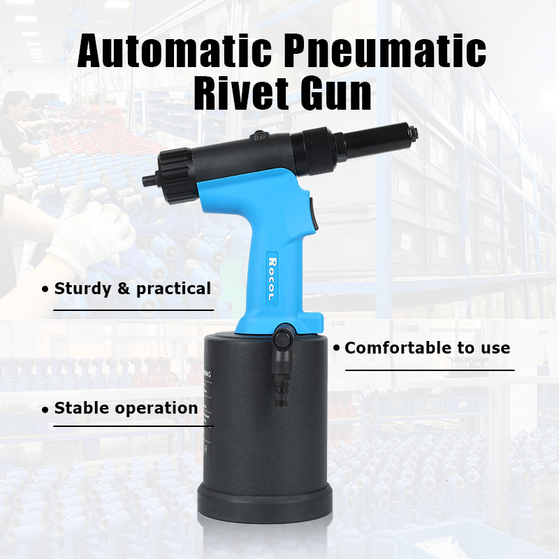 Rocol Official Store Brand Pneumatic Riveter Rl-4000h Seahorse Nail Galvanized Stainless Steel Nail Rivet Tool