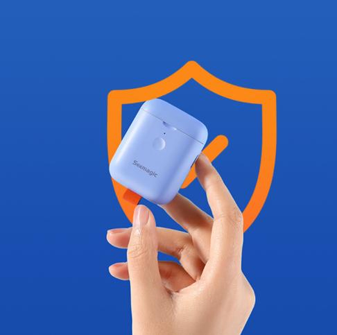 Seemagic Manufacturer Electric Nail Clipper Mini, 2 in 1 Nail Cutting, Baby Nail