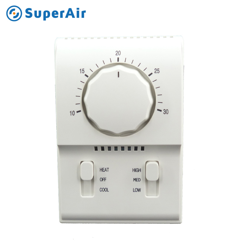 HVAC Air Conditioner Mechanical Hotel Room Temperature Thermostat