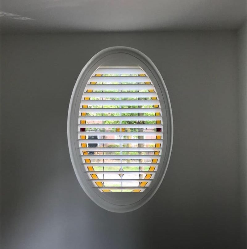 Wooden Solid Panel Door Plantation Shutters for Door and Window Direct From China Factory
