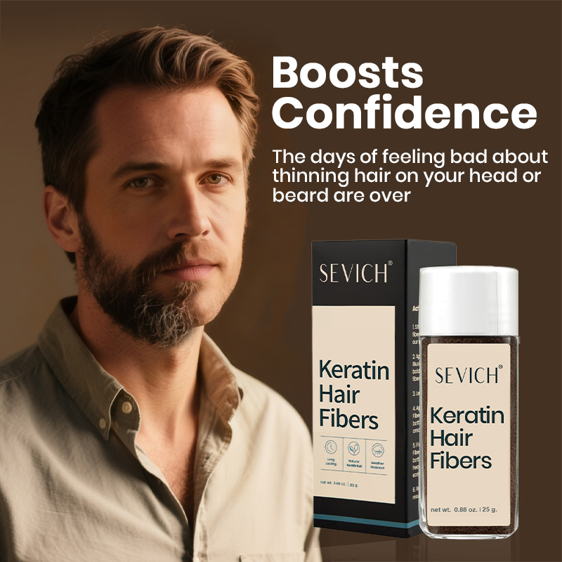 Private Label Hair Fiber Powder Natural Look Hair Loss Cover up Keratin Hair Fiber Powder Thickness Fiber Hair