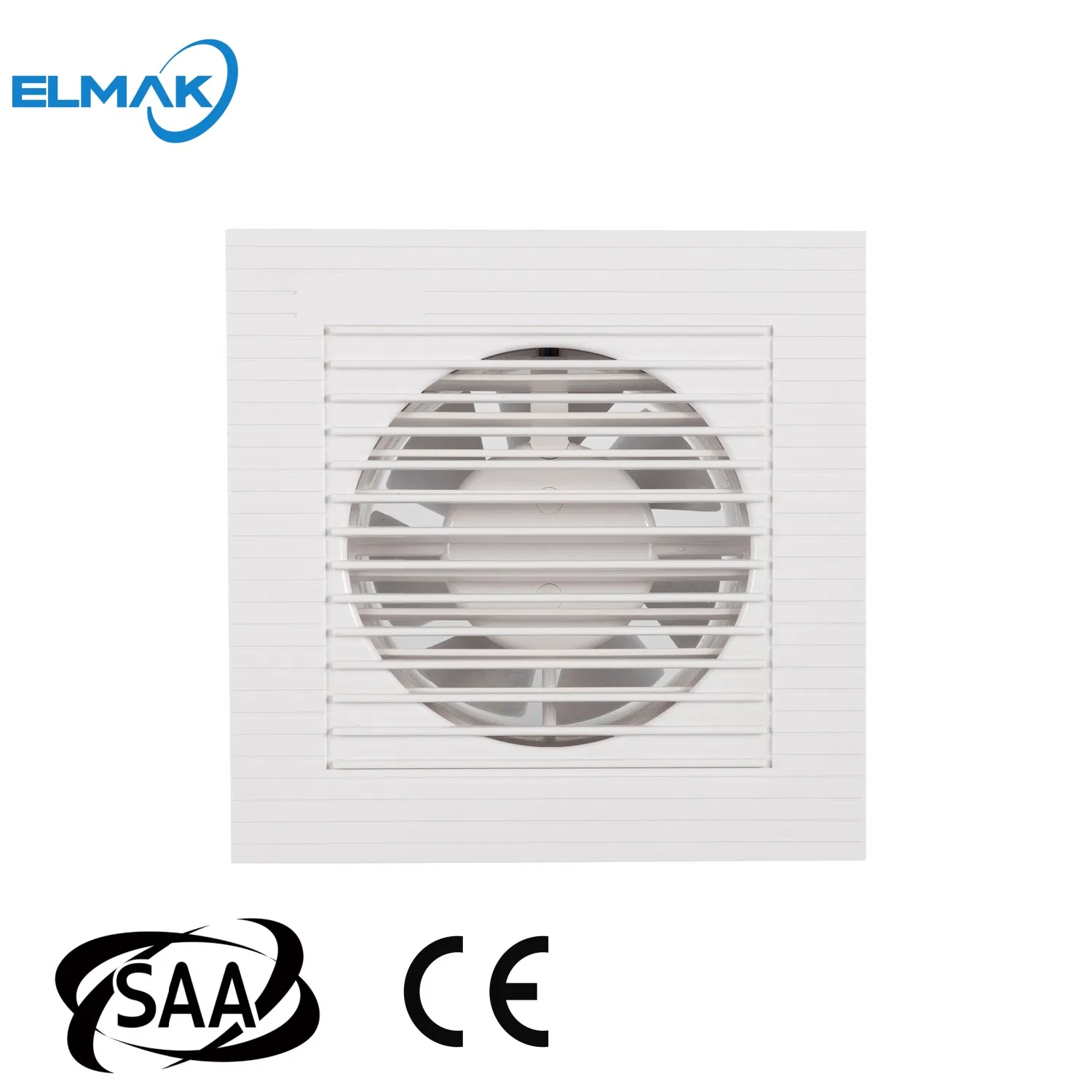 6 Inch Plastic Ventilation Wall Mounted Inline Duct Exhaust Fan