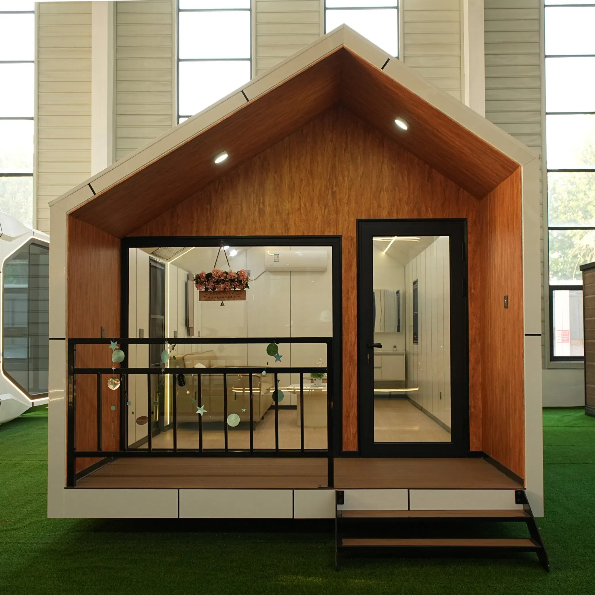 Flat Pack Lucury Prefab Mobile Modular Expandable Container House Prefabricated Vacation House
