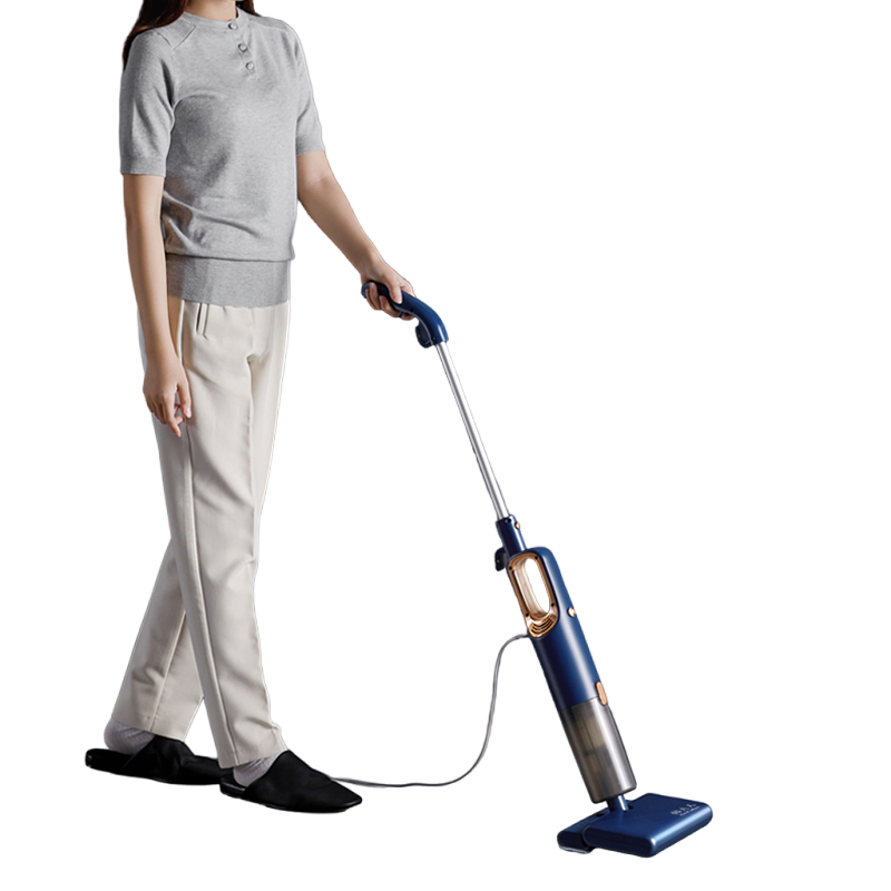 Vacuum Cleaner Suction and Drag in One with Water