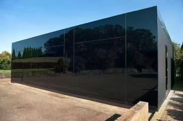 3mm-10mm Dark Grey Black Annealed Float and Dark Grey Reflective Glass