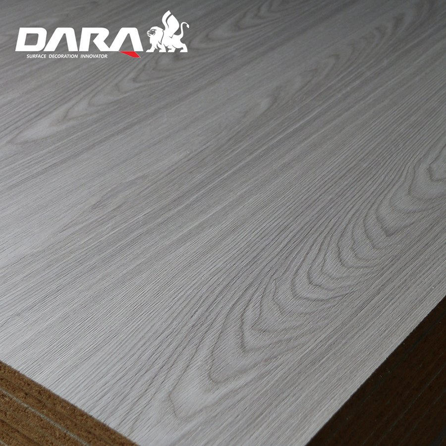 Lowest Price Premium-Grade Wood Grain Chipboard Hotel Furniture Synchronized Melamine Particle Board