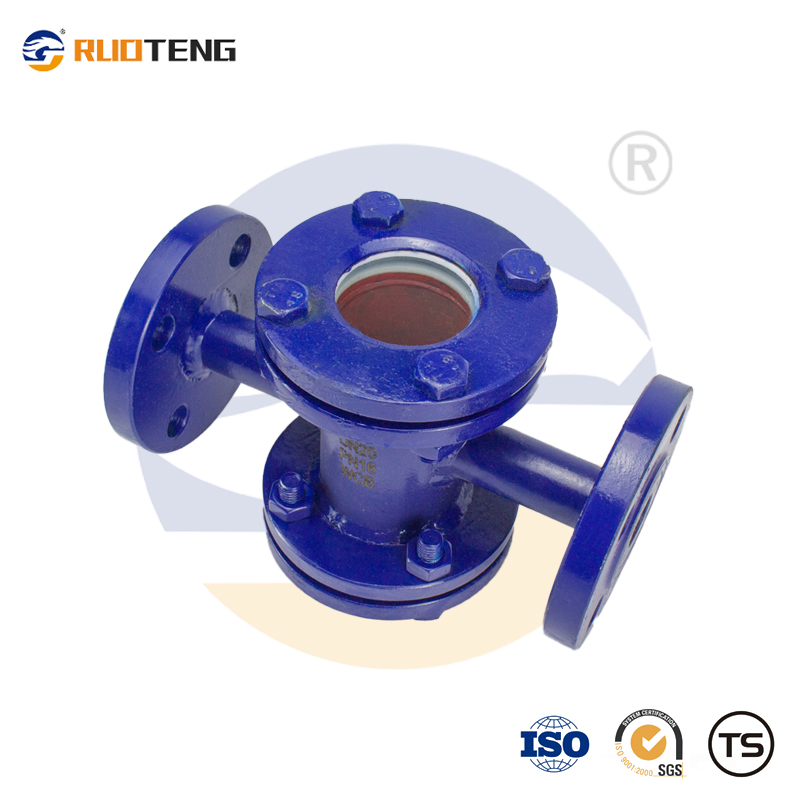 [Ruoteng] Wcb Machinability Customized Flange Circular Tempered Safety Sight Glass Disc