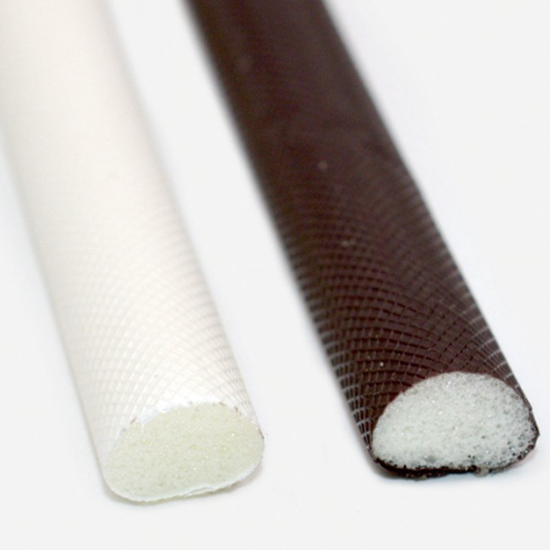 PU Foam Wrapped Door Seal Strip with Magnetic Core and Adhesive Backing