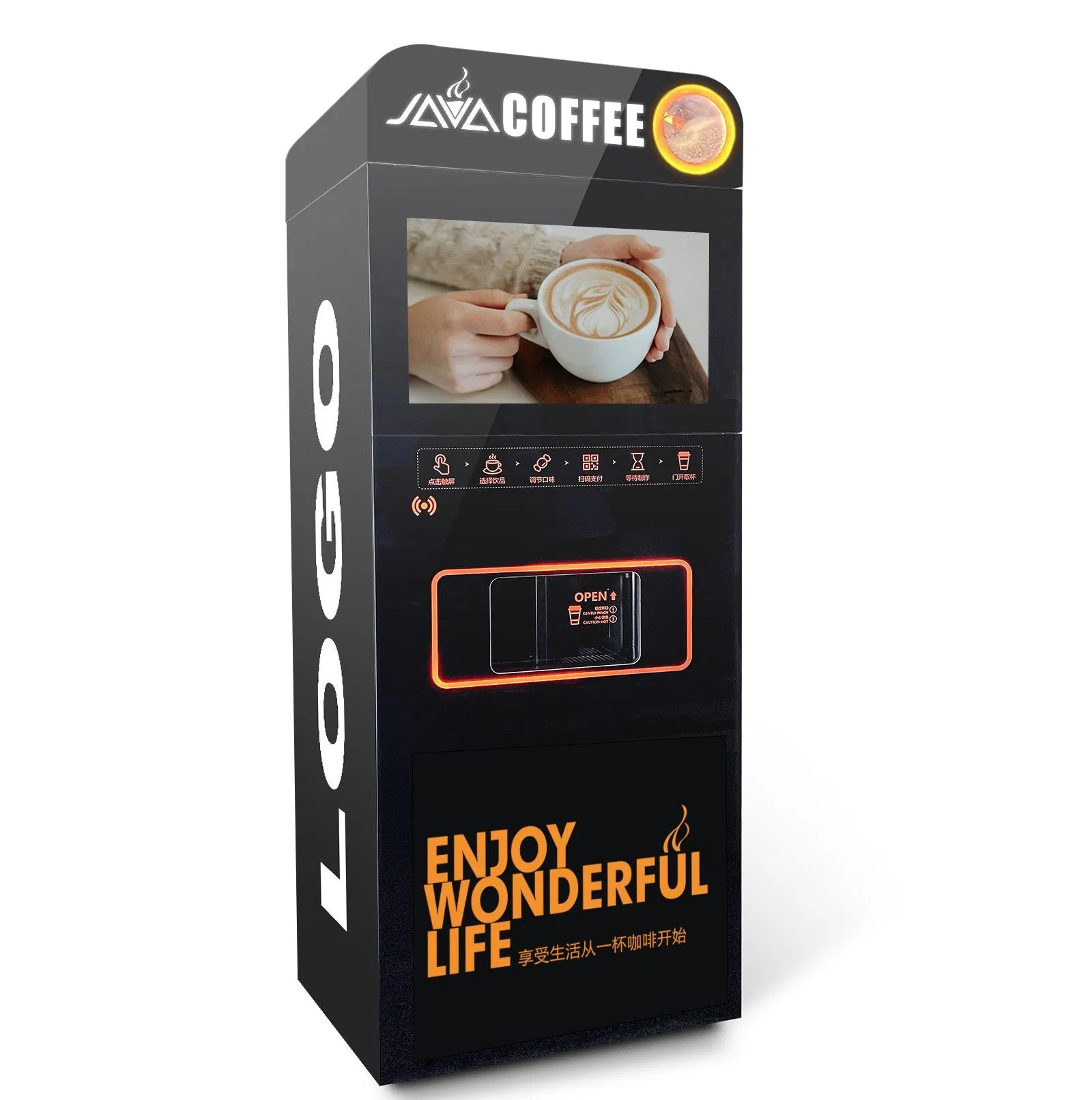 Original Factory OEM ODM Touch Screen Coffee Vending Machine