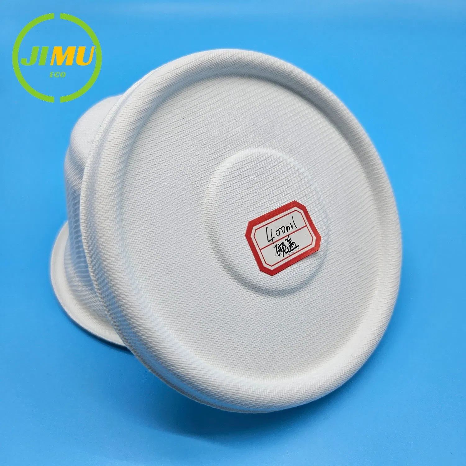 400ml Disposable Biodegradable Party Tableware Compostable Food Lunch Bagasse Bowl with Lid