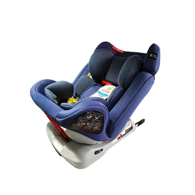 Ecer44 Standard Isofix Forward Reverse Installation Portable Baby Car Seat