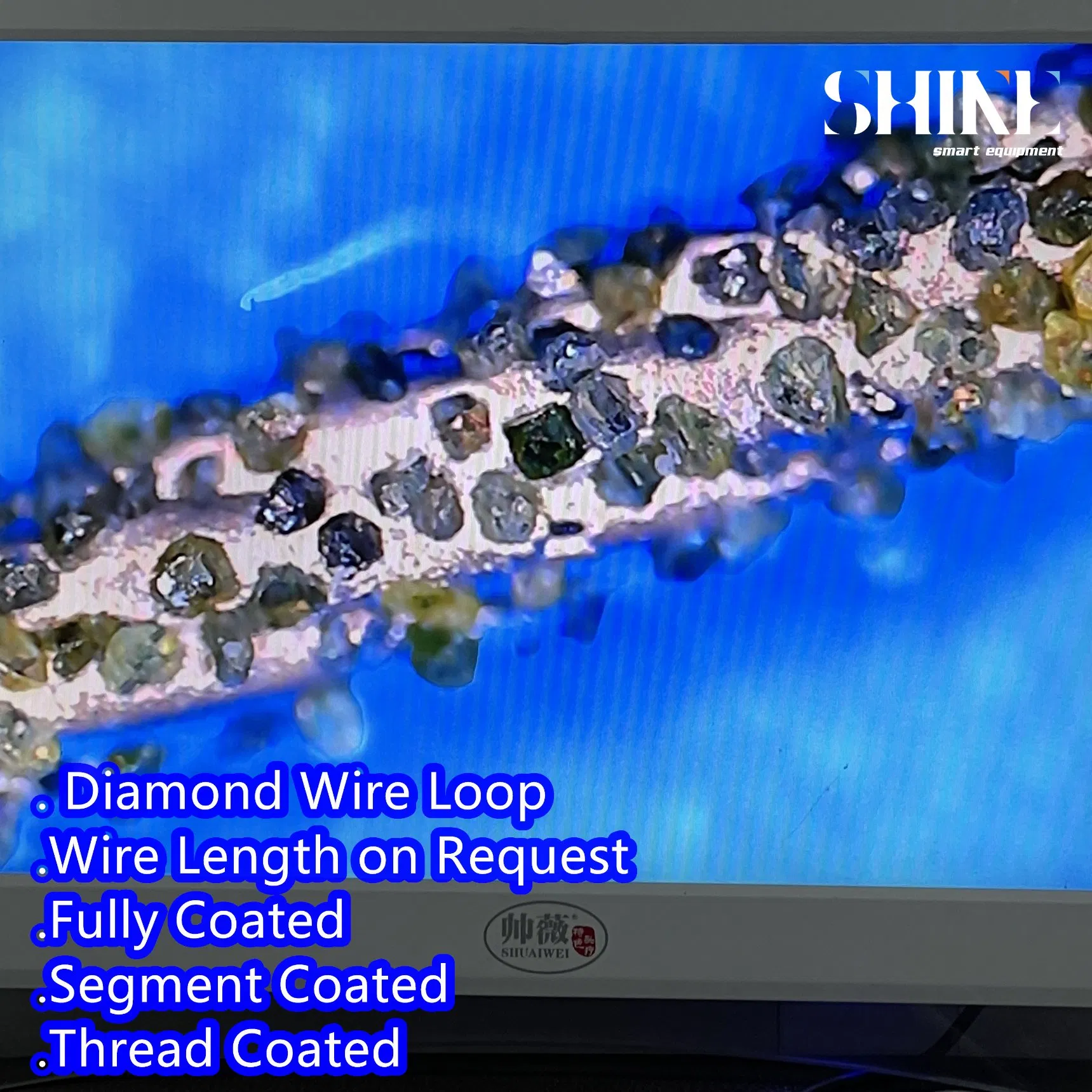 Supper Sharp Endless Diamond Wire Saw Loop for Precision Material Slicing